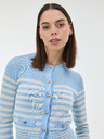 Orsay Svijetloplavi prugasti ženski kardigan ORSAY