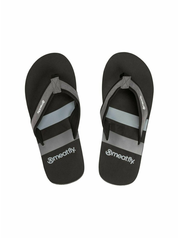 Meatfly Meatfly muške papuče Anders Black/Grey