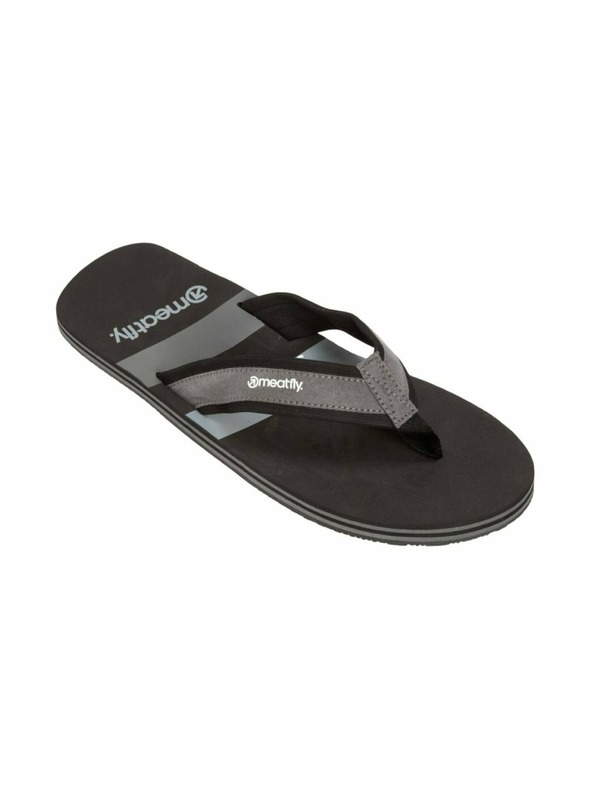Meatfly Meatfly muške papuče Anders Black/Grey