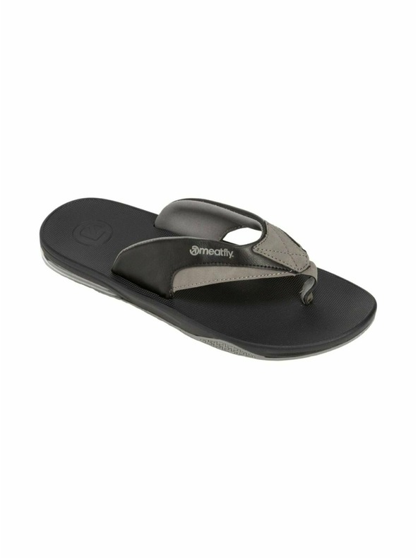 Meatfly Meatfly muške papuče Wes Black/Grey