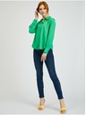 Orsay Zelena ženska satenska bluza ORSAY