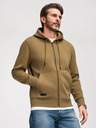 Ombre Clothing Muška pamučna elastična dukserica BASIC Ombre Clothing
