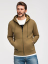 Ombre Clothing Muška pamučna elastična dukserica BASIC Ombre Clothing