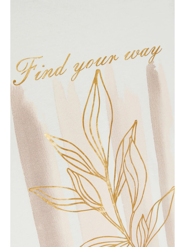 Moodo Bluza sa printom bijela Moodo