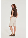 Moodo Pamučne kratke hlače bež Moodo