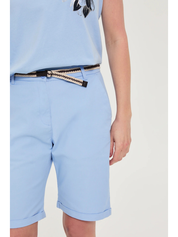 Moodo Pamučne kratke hlače nebesko plave Moodo