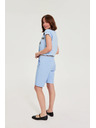Moodo Pamučne kratke hlače nebesko plave Moodo