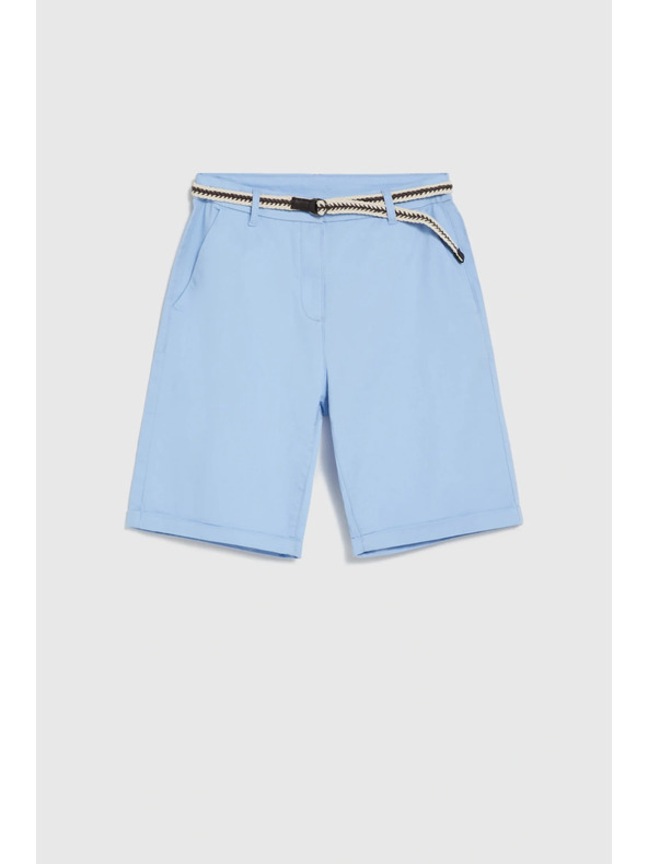 Moodo Pamučne kratke hlače nebesko plave Moodo