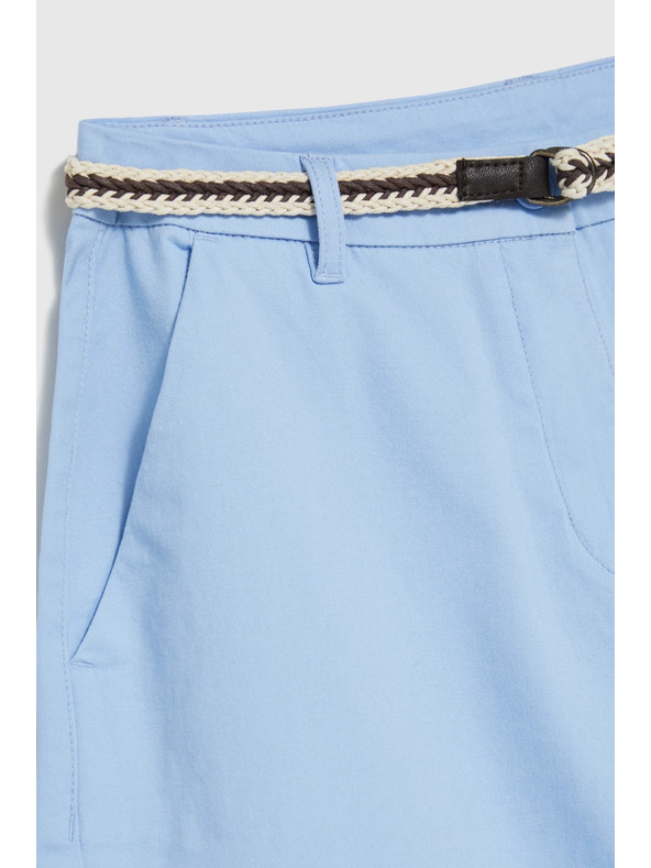 Moodo Pamučne kratke hlače nebesko plave Moodo