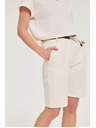 Moodo Pamučne kratke hlače bijele Moodo