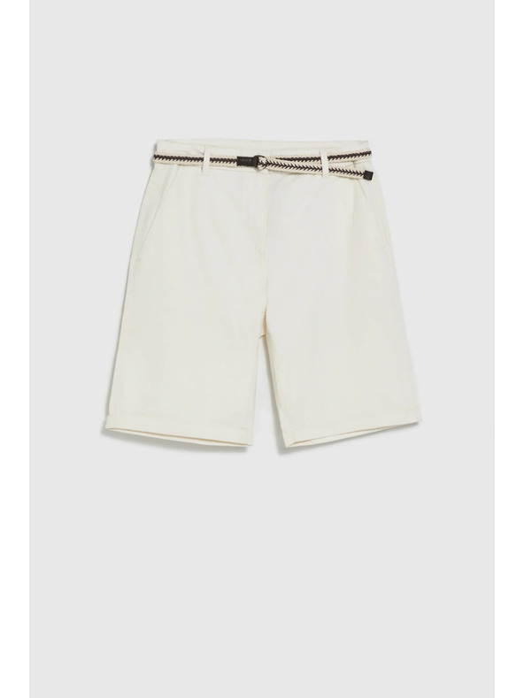 Moodo Pamučne kratke hlače bijele Moodo