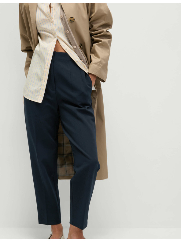 Marks & Spencer Sužene hlače do gležnjeva Marks & Spencer mornaričko plava