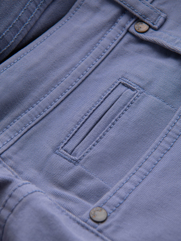 Ombre Clothing Svijetloplave muške casual kratke hlače Ombre Clothing W303