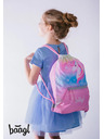 BAAGL  BAAGL SET 5 Airy Rainbow Unicorn: ruksak, pernica, vrećica, pregača, novčanik