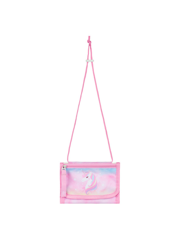 BAAGL  BAAGL SET 5 Airy Rainbow Unicorn: ruksak, pernica, vrećica, pregača, novčanik