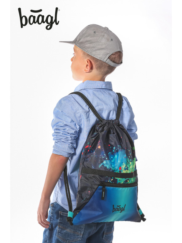 BAAGL  BAAGL SET 3 Airy Chill: ruksak, pernica, vrećica