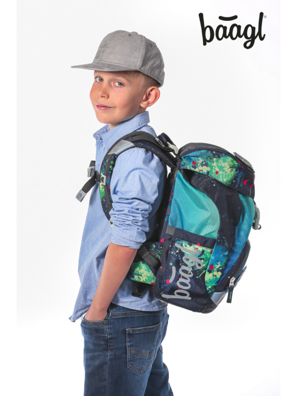 BAAGL  BAAGL SET 5 Airy Chill: ruksak, pernica, vrećica, pregača, novčanik