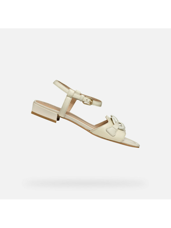 Geox Krem ženske sandale Geox New Eraklia 15