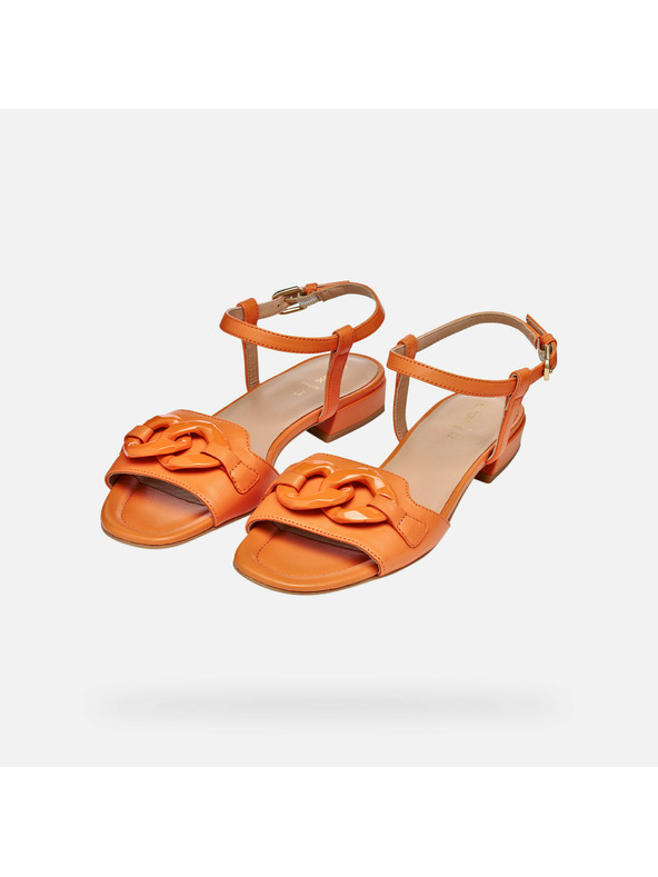 Geox Narandžaste zenske sandale Geox New Eraklia 15