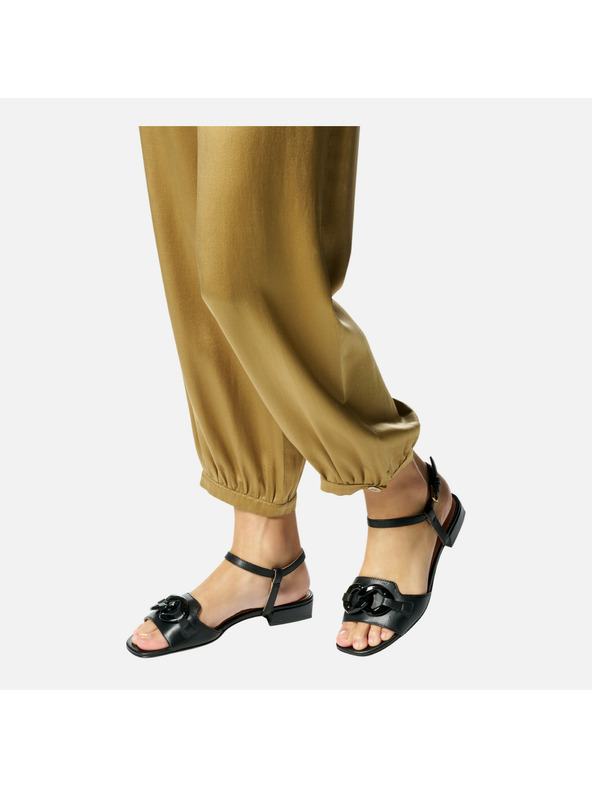 Geox Crne ženske sandale Geox New Eraklia 15