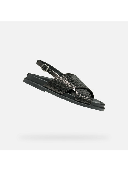 Geox Crne ženske sandale Geox Adelash