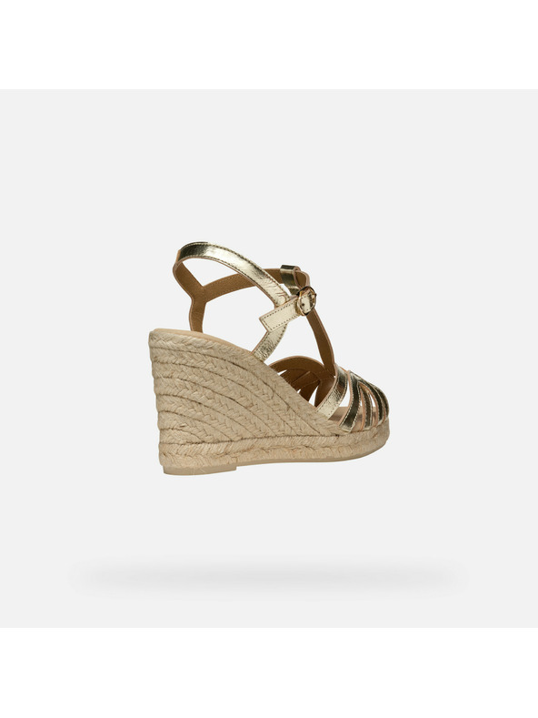 Geox Zlatne zenske sandale Geox Gelsa