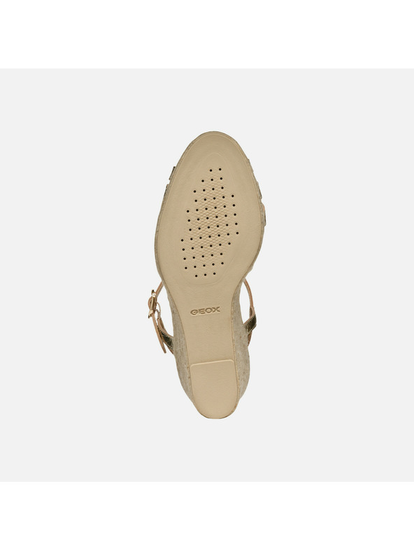 Geox Zlatne zenske sandale Geox Gelsa