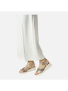 Geox Srebrnaste zenske sandale Geox Meliconia