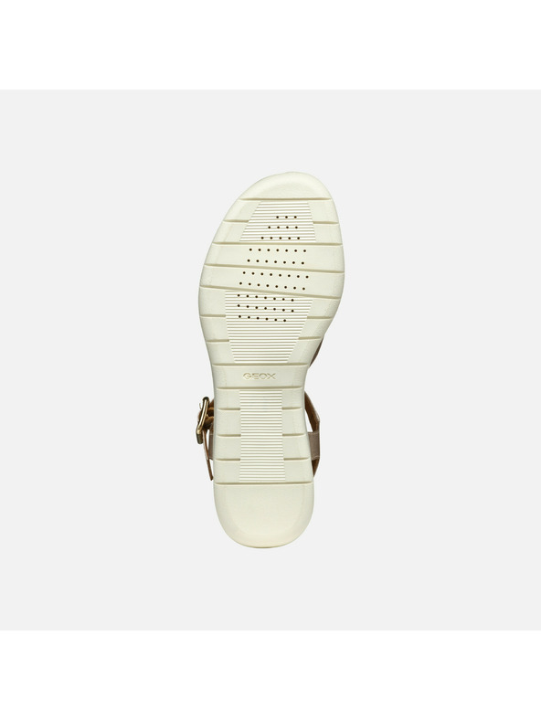 Geox Srebrnaste zenske sandale Geox Meliconia