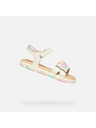 Geox Bijele djevocje sandale Geox Sandal Haiti