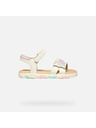 Geox Bijele djevocje sandale Geox Sandal Haiti