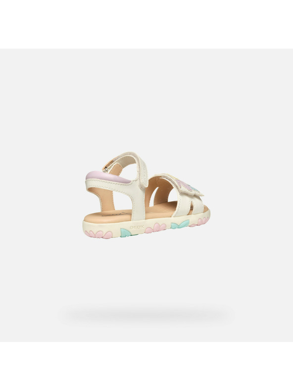 Geox Bijele djevocje sandale Geox Sandal Haiti