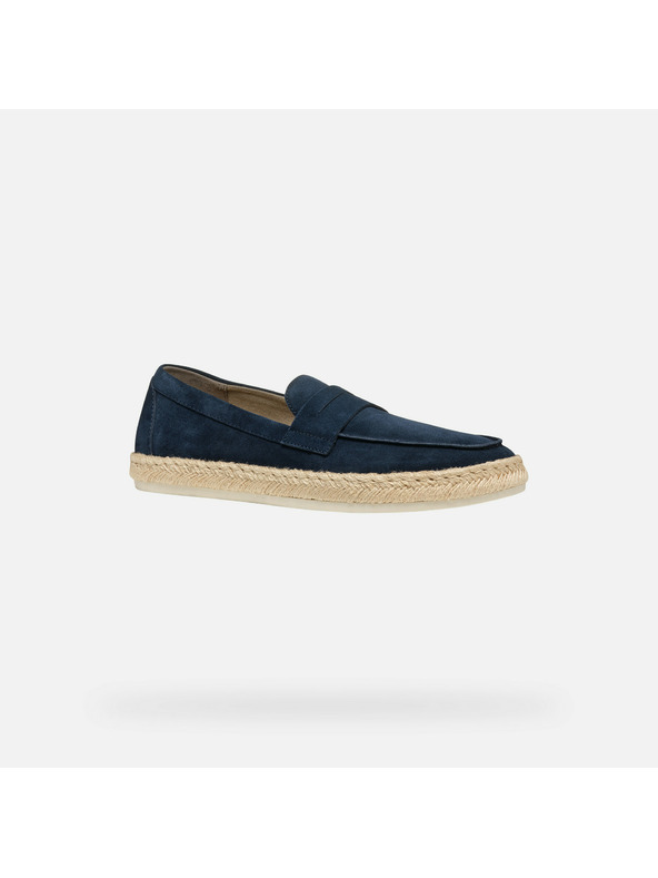 Geox Tamno plave muske mokasine Geox Costuni