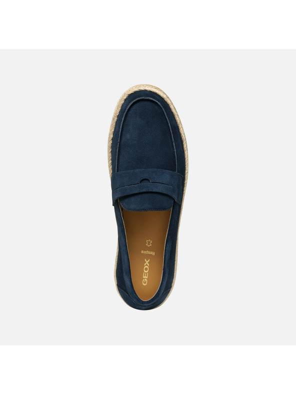 Geox Tamno plave muske mokasine Geox Costuni