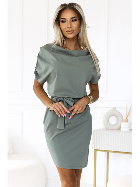 numoco Haljina s asimetričnom suknjom i remenom Numoco ROXI