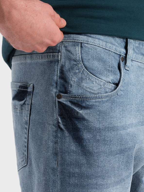 Ombre Clothing Ombre odjeća, svijetloplave muške traper hlačice