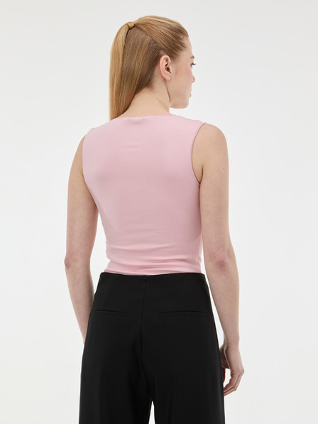 Orsay Svijetloružičasti ženski top s volanima ORSAY