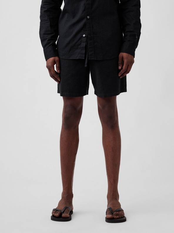 GAP GAP Šorc od lnene mješavine