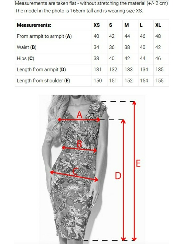 numoco Elegantne duge haljine s preklopnim dekolteom i prorezom - crne