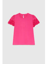 Moodo Glatka majica fuksija Moodo
