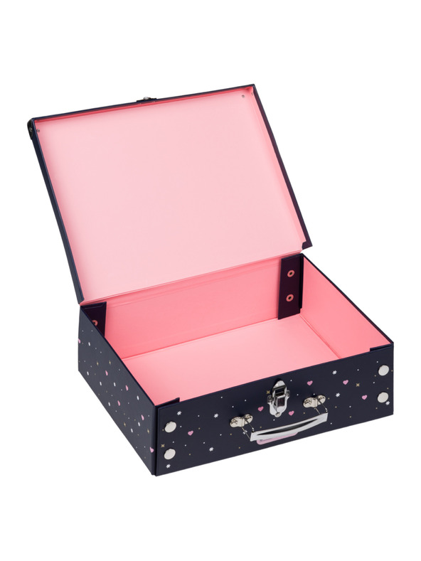 BAAGL  BAAGL Sklopivi školski kovčeg Unicorn Gold s okovima