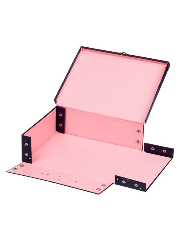 BAAGL  BAAGL Sklopivi školski kovčeg Unicorn Gold s okovima