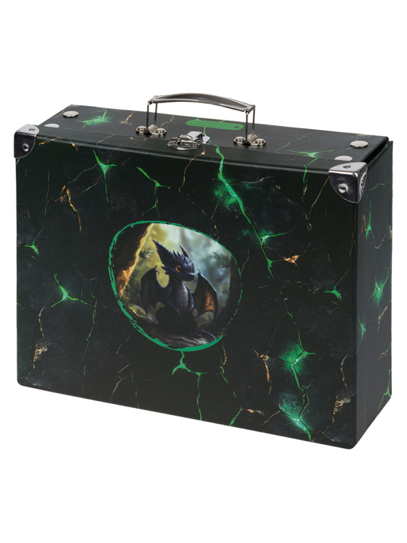 BAAGL  BAAGL Sklopivi školski kovčeg Zmajevi s okovima