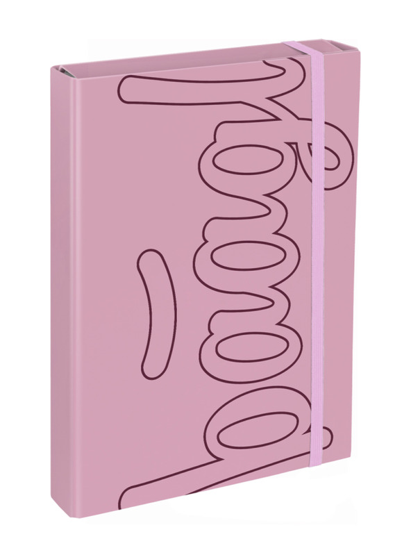 BAAGL  BAAGL Mape za školske bilježnice A4 Jumbo Rose