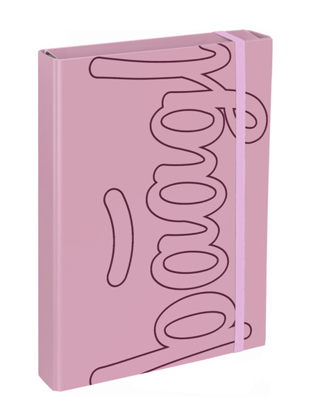 BAAGL  BAAGL Mape za školske bilježnice A4 Jumbo Rose