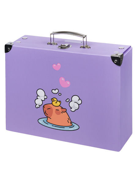 BAAGL  BAAGL Sklopivi školski kovčeg Kapibara s okovima