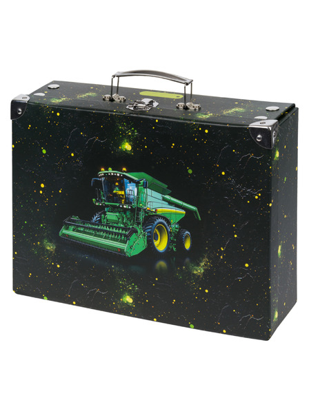 BAAGL  BAAGL Sklopivi školski kovčeg Traktor s okovima