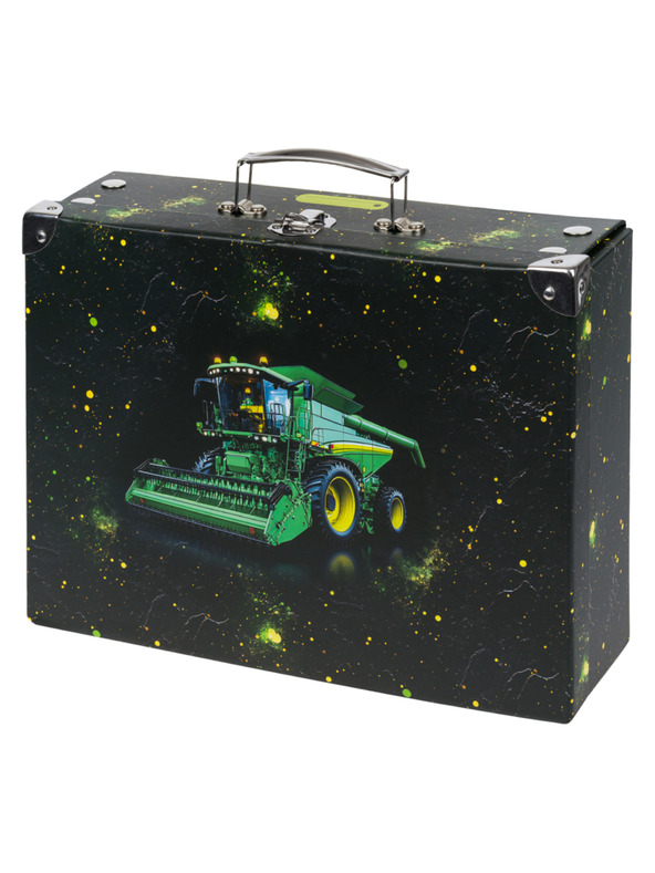 BAAGL  BAAGL Sklopivi školski kovčeg Traktor s okovima