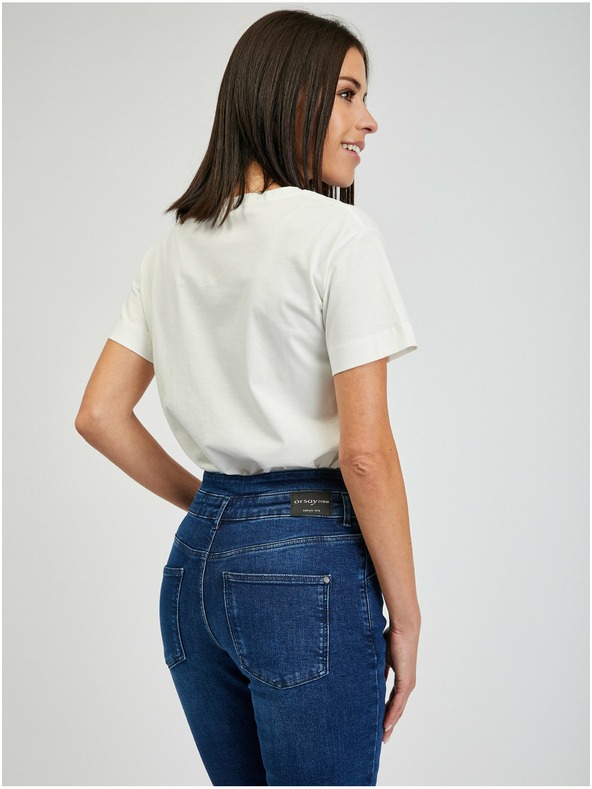 Orsay Tamno plave ženske skinny fit traperice ORSAY