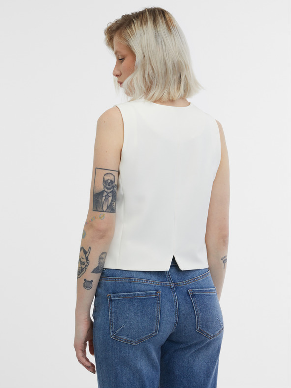 Orsay Krem ženski prsluk ORSAY